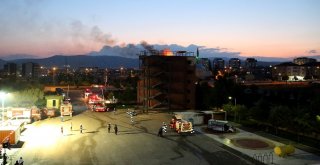 Konya İtfaiyesinden Gece Tatbikatı