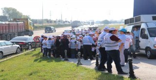 Boluda, Makarna Fabrikası İşçileri Grev Başlattı