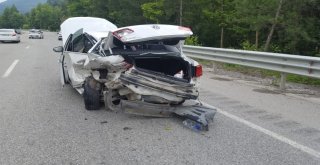 Zonguldakta Zincirleme Trafik Kazası: 6 Yaralı