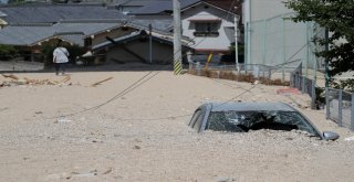 Japonyada Sel Felaketinin Ardından Yıkım Böyle Görüntülendi