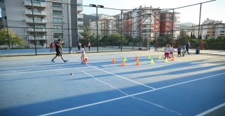 Merkezefendi Belediyesi Minik Tenisçileri Yetiştiriyor