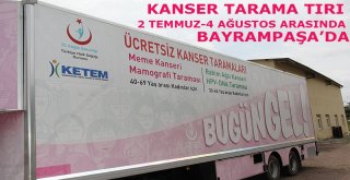 Kanser Tarama Tırı Bayrampaşada