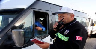 Trafik Ekiplerinden Öğrenci Servislerine Sıkı Denetim