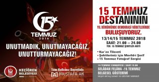 Keçiören 15 Temmuzun Yıl Dönümünde Nöbette