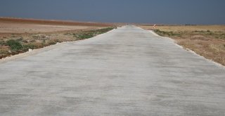 Akçakalede Beton Yol Uygulaması Sürüyor