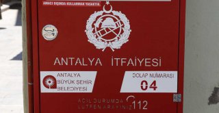 İTFAİYE KALEİÇİ'NDE YANGIN SÖNDÜRME DOLAPLARINI YENİLEDİ