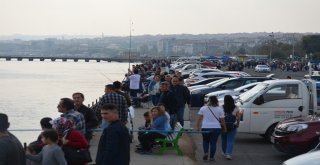 Sahilde Olta Balıkçısı Yoğunluğu