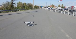 İstanbul Polisinden Şehirlerarası Yollarda Drone İle Uygulama