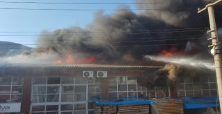 Karabük Bağ Essan Sanayi Sitesinde Büyük Yangın