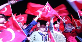 Karaman,15 Temmuz İçin Tek Yürek Oldu