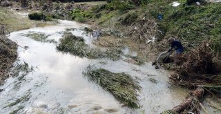 Beykozda Sel Sonrası Son Durum Havadan Görüntülendi