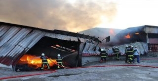 Kahramanmaraşta Tekstil Fabrikasında Yangın