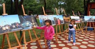 İhlas Haber Ajansı 15 Temmuz Fotoğraf Sergisi Palandökende Açıldı