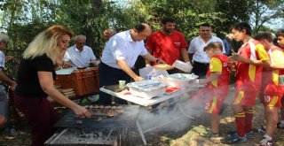 Başkan Demirtaş Sporculara Mangal Partisi Düzenledi