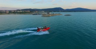 Beyşehirde Adrenalin Tutkunlarının “Jetboat” Heyecanı