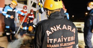 ANKARA İTFAİYESİ MARMARA DEPREMİNİ UNUTMADI