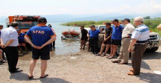 Afaddan Sapanca Gölünde Gerçeği Aratmayacak Kurtarma Tatbikatı