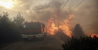 Yunanistandaki Yangında 1 Kişi Hayatını Kaybetti