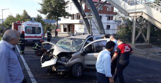 Orduda Trafik Kazası: 5 Yaralı