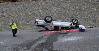 Zonguldakta Trafik Kazası: 1İ Ağır 6 Yaralı