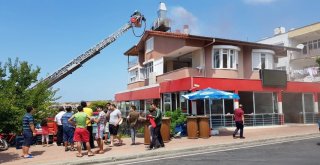 Kokoreççide Çıkan Yangın Korkuttu