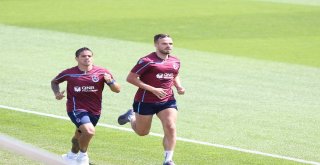 Trabzonsporda Burak Yılmaz Takımla Çalışmalara Başladı