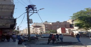 Dicle Elektrikten Birecikte Yoğun Mesai