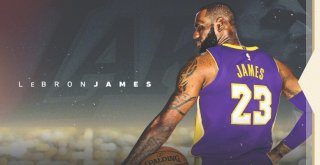 Lebron James Resmen Los Angeles Lakersta