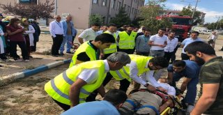 Hastanede Deprem Tatbikatı