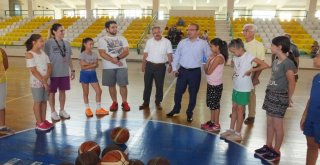 Balıkesirde Yaz Spor Okulları Çocukları Sporla Buluşturdu