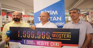 Bizim Toptan Satış Mağazalarının 1 Milyonuncu Şanslı Müşterisi Midyattan