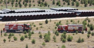 Ormanlık Alanda Çıkan Yangın Atış Poligonuna Sıçradı