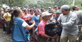 Tdv, Guatemaladaki Yanardağ Patlamasının Yaşandığı Bölgeye İnsani Yardım Ulaştırdı