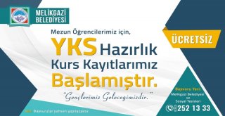 Melikgazide Ücretsiz Yks Hazırlık Kurslarına Kayıtlar Başladı