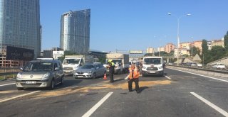 Tem Otoyolunda Zincirleme Trafik Kazası