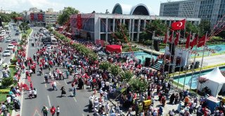 Saraçhane 15 Temmuz Anıtı Açıldı