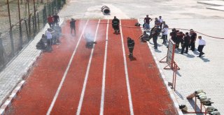 600 Derece Isıda Tatbikat Yapan İtfaiyeci: Artık Namaza Başlayacağım