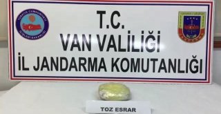 Otomobilde  398 Gram Toz Esrar Ele Geçirildi