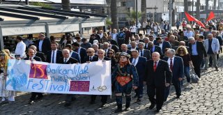 Atatürkün Mirası Balkanlılar Halk Dansları Festivali Başladı