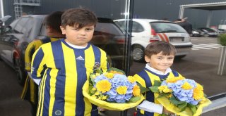 Fenerbahçe, Brükselde Çiçeklerle Karşılandı