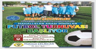 Yüreğir Belediyesi Mahalleler Arası Futbol Turnuvası Düzenliyor