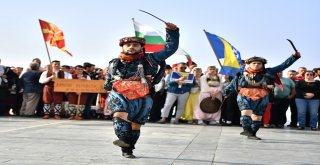 Atatürkün Mirası Balkanlılar Halk Dansları Festivali Başladı