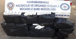 Kahramanmaraşta Bin 920 Paket Kaçak Sigara Ele Geçirildi