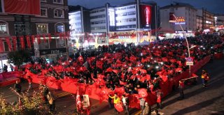 Erzurumda 15 Temmuz Demokrasi Ve Milli Birlik Günü Coşkusu