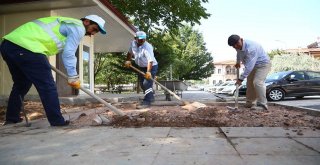 Aksarayda Belediye Çalışmaları Sürüyor