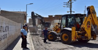 Ceylanpınarda Gazi Caddesi Sıcak Asfalta Kavuşuyor