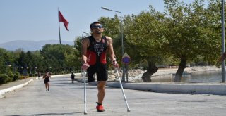 Sakin Şehir Eğirdirde Triatlon Heyecanı