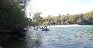 Manavgat Irmağına Giren Genç Kayboldu