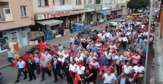 Yenicede Milli Birlik Yürüyüşü Yapıldı