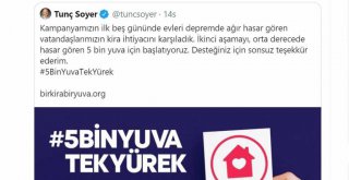 Büyük dayanışma kampanyasında ikinci adım